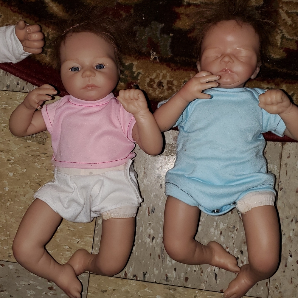 Ashton Drake twin baby's